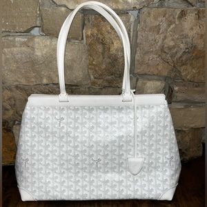 Goyard Bellechasse Biaude PM Bag - White